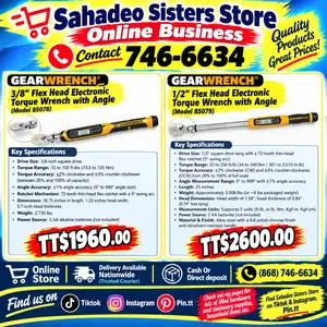 Gearwrench Electronic Torque Wrench with Angle, Couva