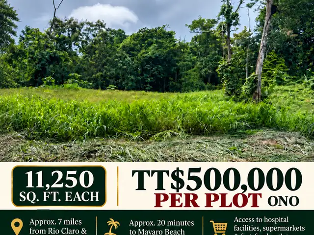 Residential land 11250 sq.ft, Rio Claro