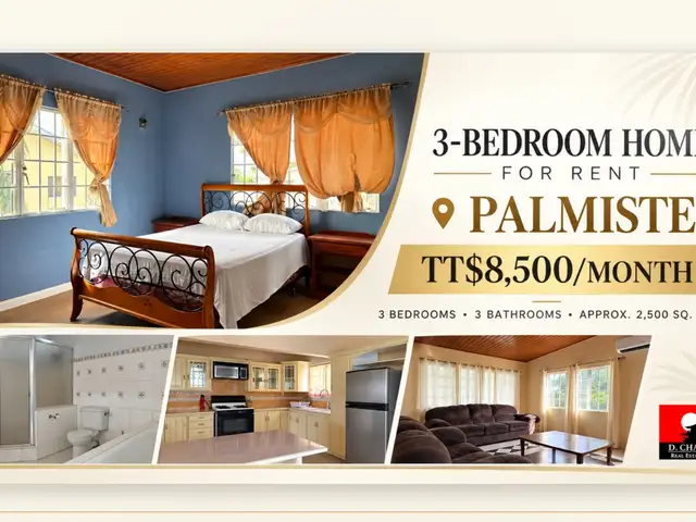 3-bedroom house in Palmiste to rent, Palmiste
