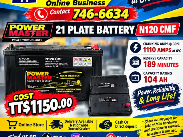 PowerMaster 21 Plate Battery, Couva