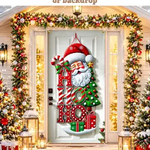Christmas tapestry backdrop, Charlieville