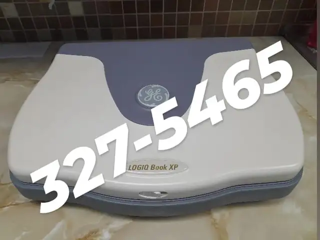 MINT CONDITION used portable GE Ultrasound Machine with transducers, San Juan