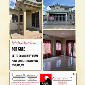 3-bedroom house in Longdenville for sale, Chaguanas