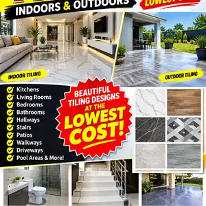 Tiling indoors and outdoors, Chaguanas