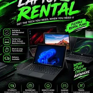 Laptops rental 8ram 1tb 14inch 350 a week, St. Augustine
