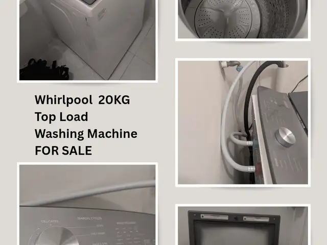Whirlpool 20kg top load washing machine, San Fernando