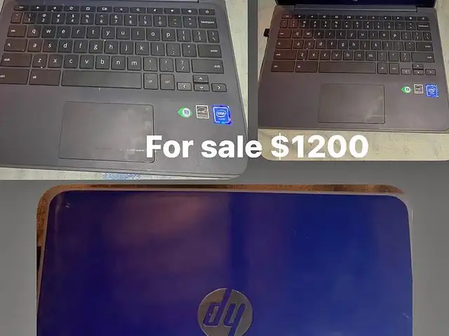 Hp chrome book fs come with mouse everything working great, Princes Town