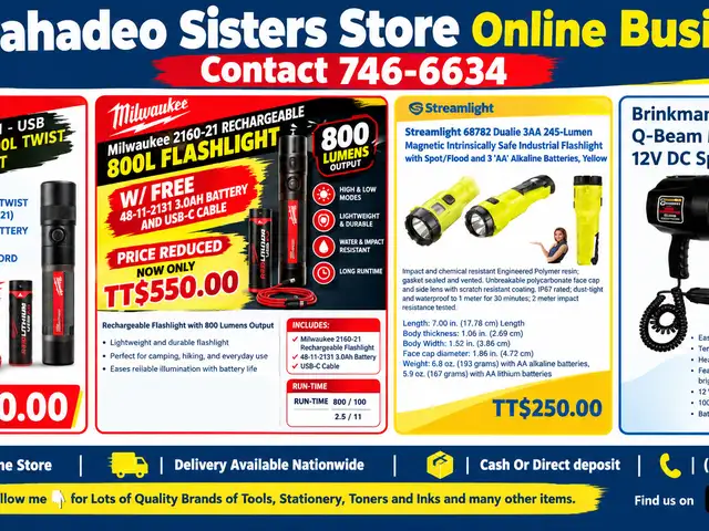Flashlight Milwaukee Streamlight and Brinkmann, Couva
