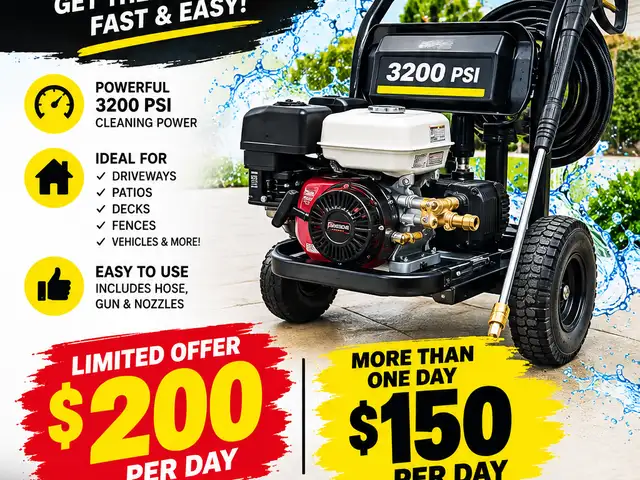Pressure Washer Rental, Arima