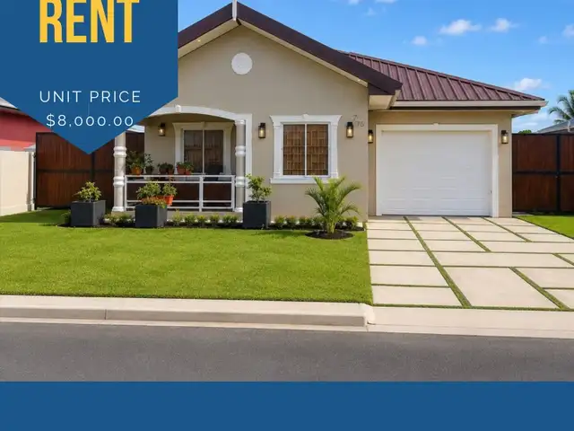 3-bedroom house in Cunupia to rent, Cunupia