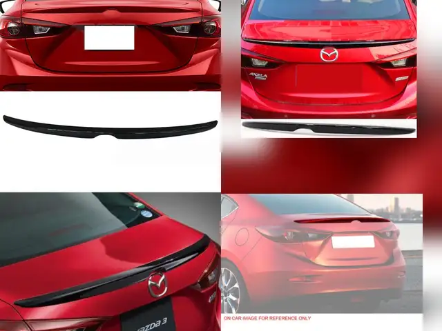 2014 - 19 Mazda Axela / Mazda 3 R Style Duckbill Lip Spoiler, Charlieville