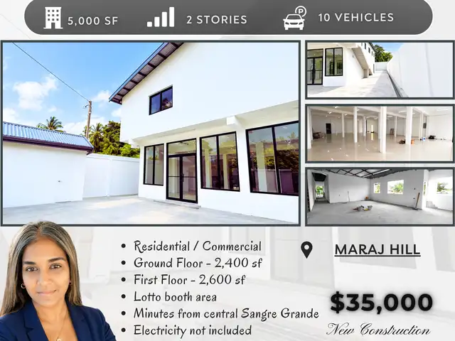 Maraj Hill Commercial Building, Sangre Grande