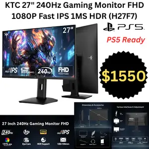 KTC 27inch Monitor 1080p, St. Augustine